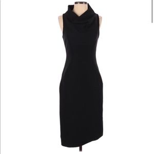 Like New Milly Cowl Neck Midi Stretch Dress